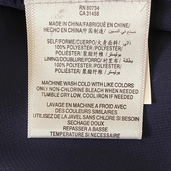 NWT BCBGeneration Galaxy Blue Pleated One-Shoulder Cocktail Dress Size 2 - Picture 13 of 14